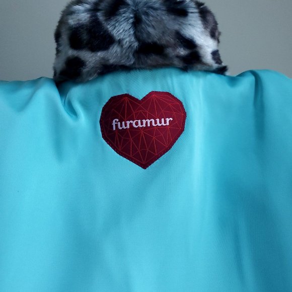 Faux Fur Snow Leopard Coat. NWT Soft + Luxe Winter Staple - Picture 6 of 6